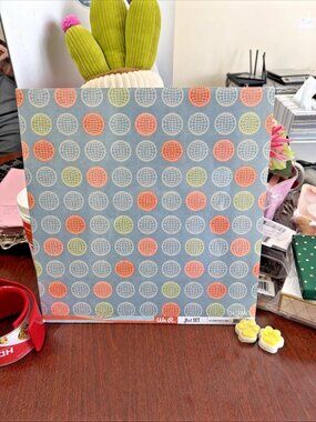 We R Memory Keepers Patterned Paper, The Jet Set Collection, Globetrotter - NIP